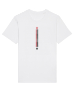 Motiv românesc - Decorativ 11. Tricou mânecă scurtă Unisex Rocker