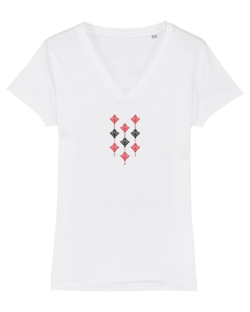 Motiv românesc - Decorativ 13. White
