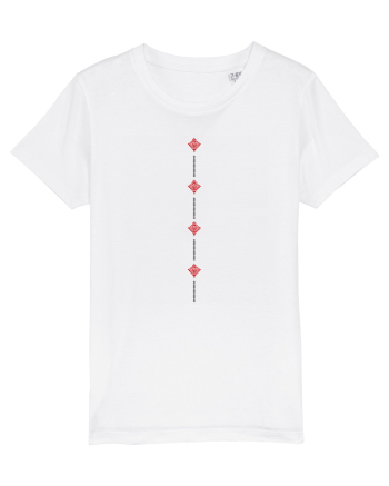 Motiv românesc - Decorativ 14. White