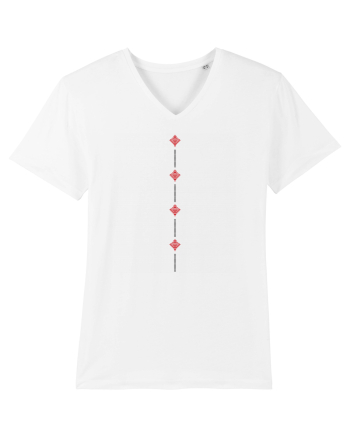 Motiv românesc - Decorativ 14. White