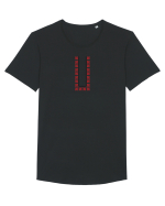 Motiv românesc - Decorativ 16. Tricou mânecă scurtă guler larg Bărbat Skater
