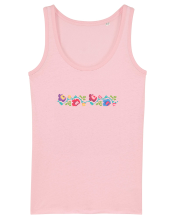 Motiv românesc - Flori 1. Cotton Pink