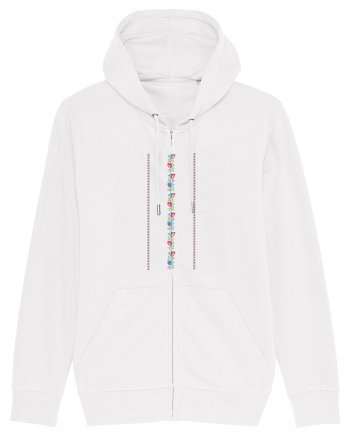 Motiv românesc - Decorativ 18. White