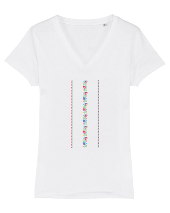 Motiv românesc - Decorativ 18. White