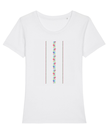 Motiv românesc - Decorativ 18. White