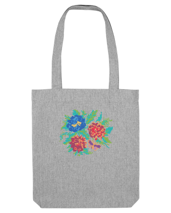 Motiv românesc - Flori 2. Heather Grey