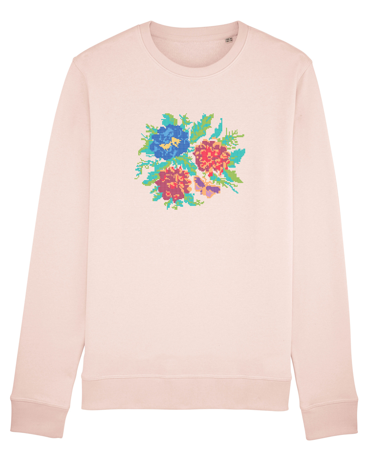 Bluză mânecă lungă Unisex Rise Candy Pink