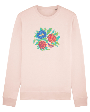 Motiv românesc - Flori 2. Candy Pink