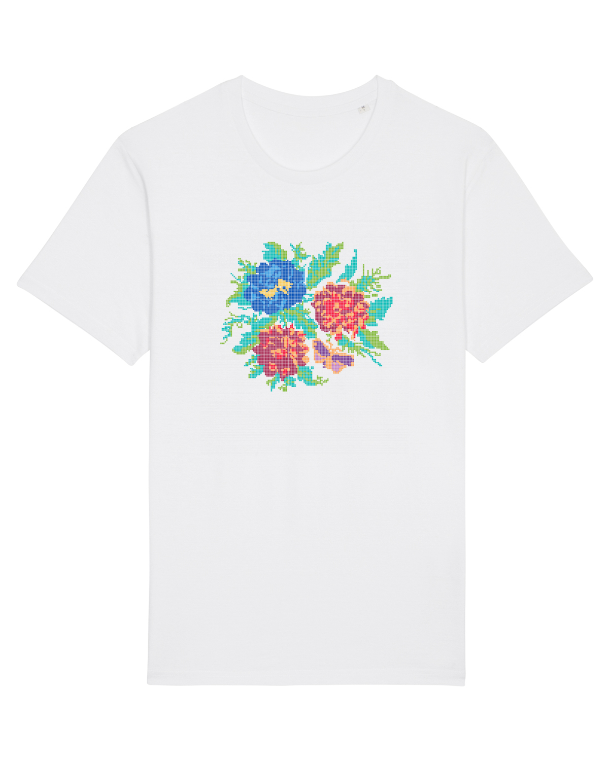 Tricou mânecă scurtă Unisex Rocker White