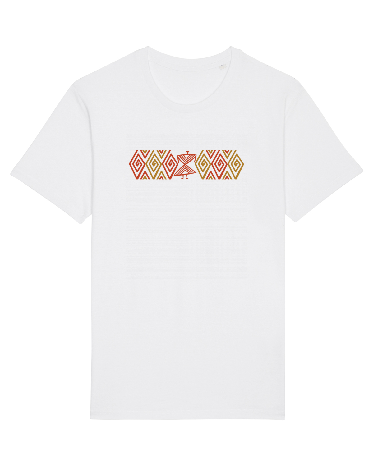 Tricou mânecă scurtă Unisex Rocker White