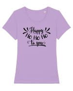 Ho ho ho Tricou mânecă scurtă guler larg fitted Damă Expresser