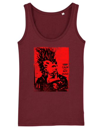 punks not dead Burgundy