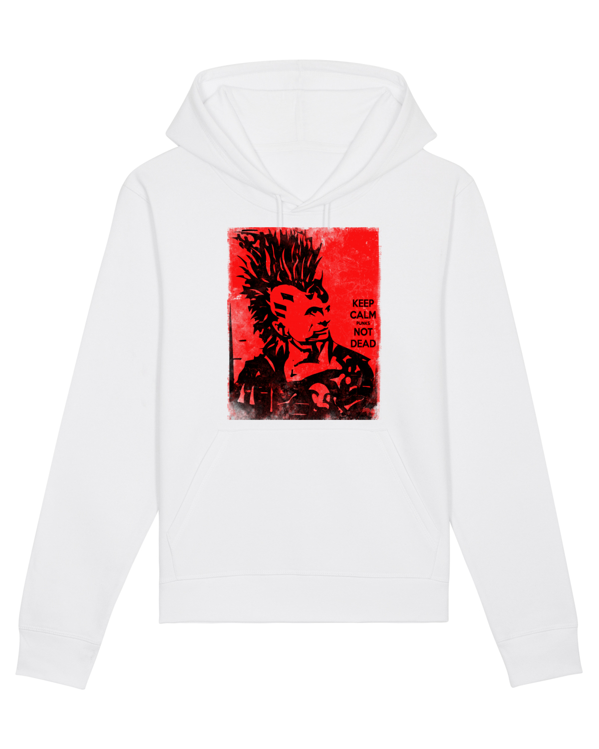 Hanorac Unisex Drummer White