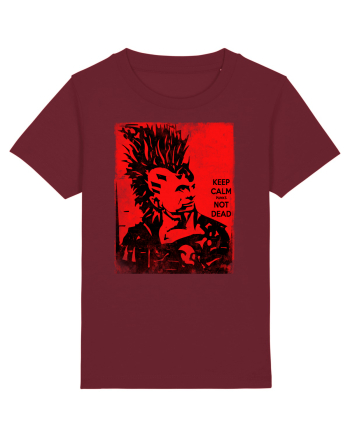 punks not dead Burgundy