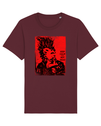 punks not dead Burgundy