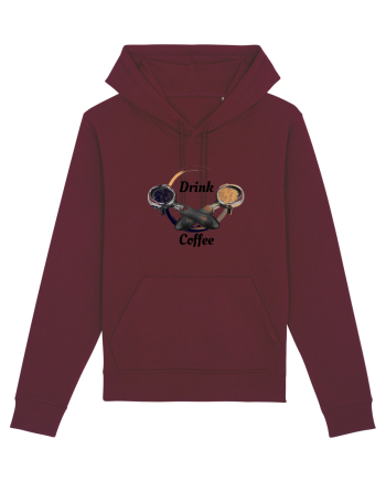 Drink Coffee Burgundy