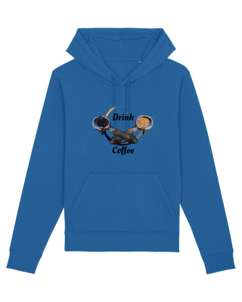 Drink Coffee Royal Blue
