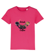 Drink Coffee Tricou mânecă scurtă  Copii Mini Creator
