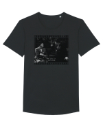 stan si bran film Tricou mânecă scurtă guler larg Bărbat Skater