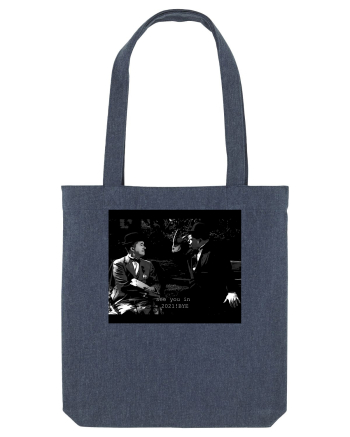 Laurel and Hardy T-Shirt Midnight Blue