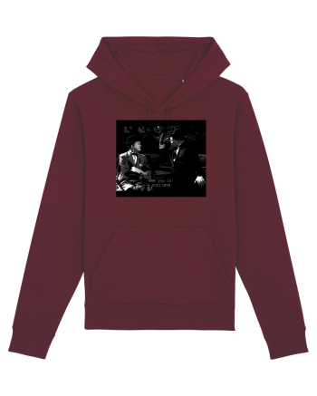 Laurel and Hardy T-Shirt Burgundy