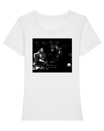 Laurel and Hardy T-Shirt White