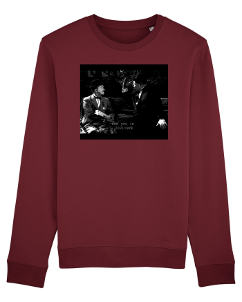 Laurel and Hardy T-Shirt Burgundy