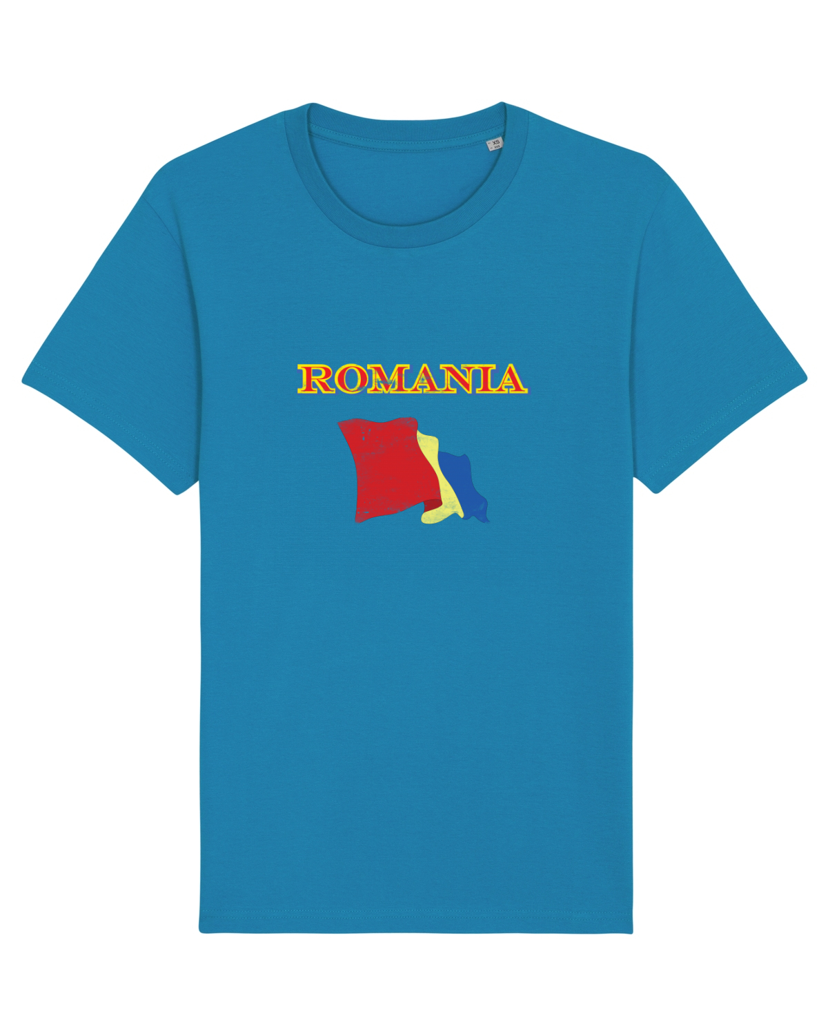 Tricou mânecă scurtă Unisex Rocker Azur