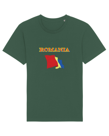 romanian flag Bottle Green
