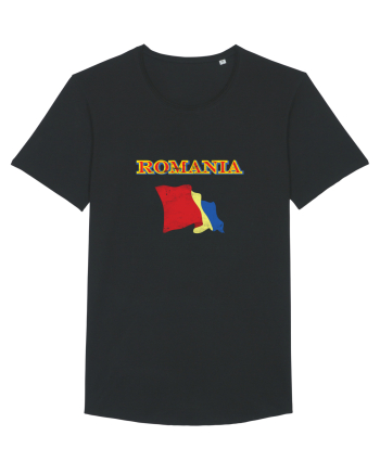 romanian flag Black