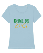 Palm bici Tricou mânecă scurtă guler larg fitted Damă Expresser