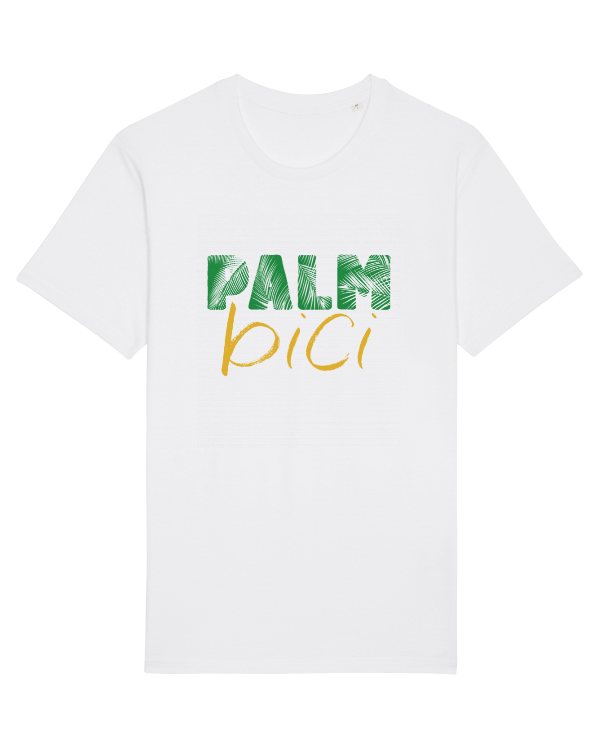 Tricou mânecă scurtă Unisex Rocker White