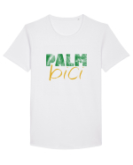 Palm bici Tricou mânecă scurtă guler larg Bărbat Skater
