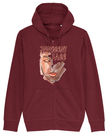 Innocent Face Burgundy