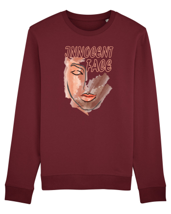 Innocent Face Burgundy