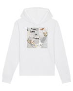 Newspaper pattern Hanorac Unisex Drummer