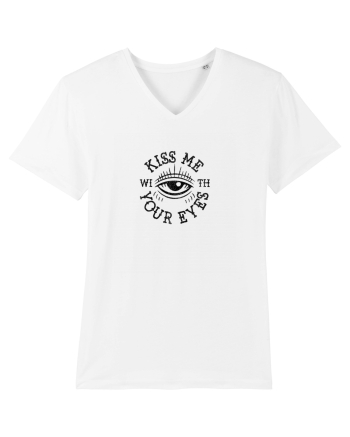 Kiss me with your eyes White