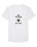 No, woman / No cry Tricou mânecă scurtă guler larg Bărbat Skater