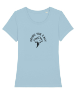 Bring the rain Tricou mânecă scurtă guler larg fitted Damă Expresser