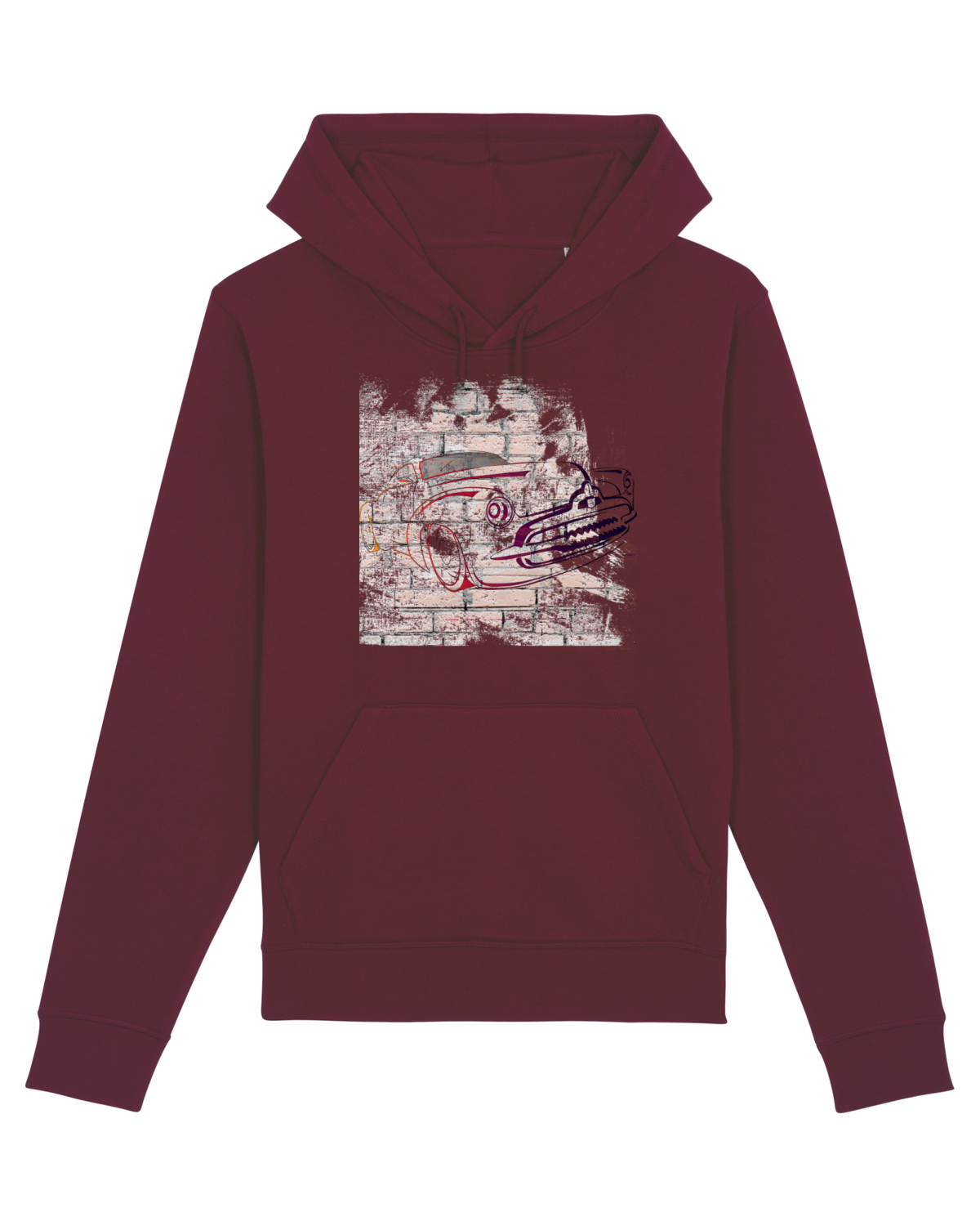 Hanorac Unisex Drummer Burgundy