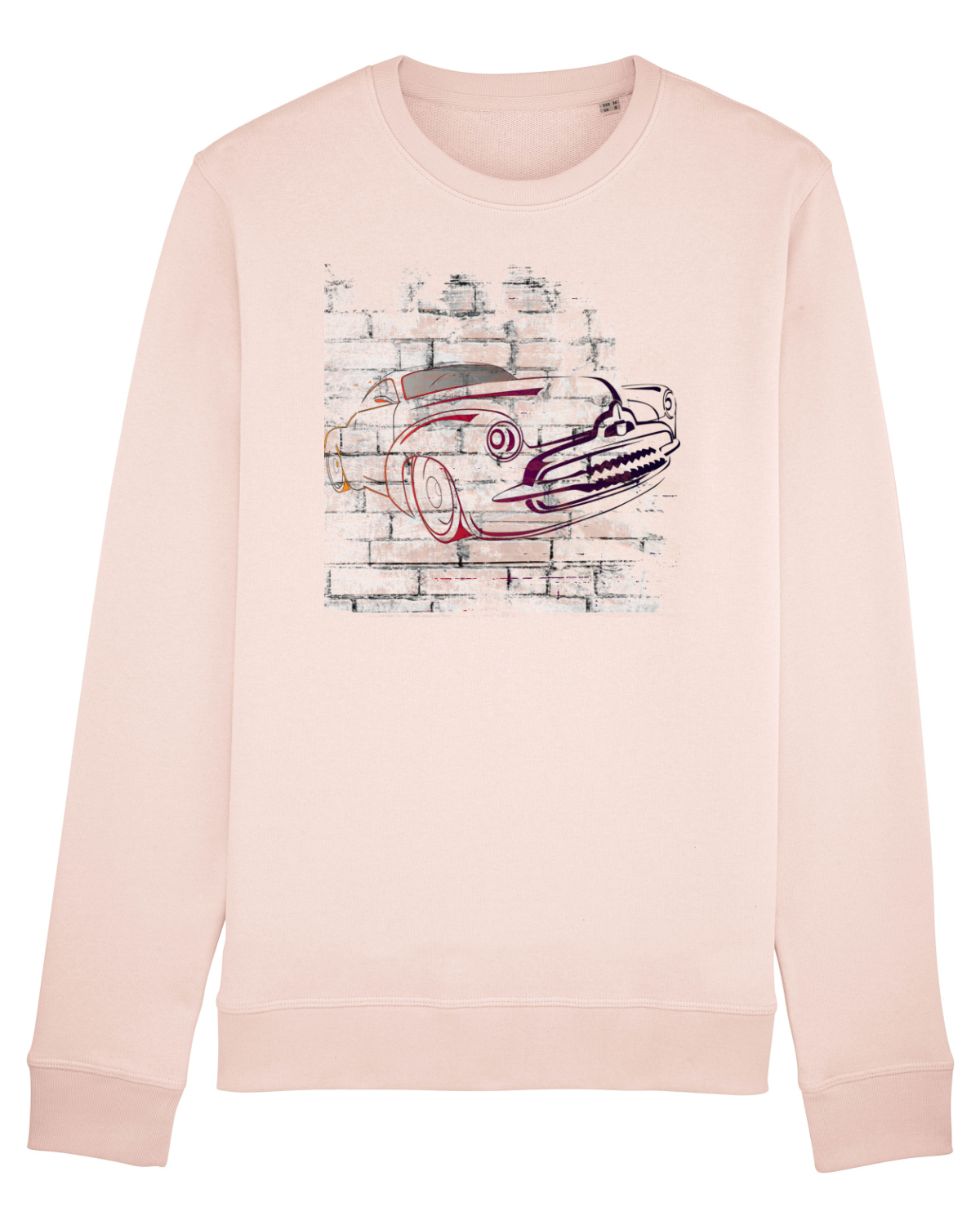 Bluză mânecă lungă Unisex Rise Candy Pink
