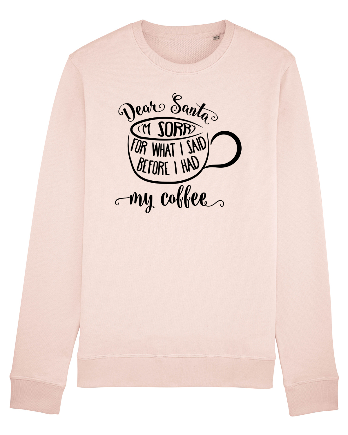 Bluză mânecă lungă Unisex Rise Candy Pink