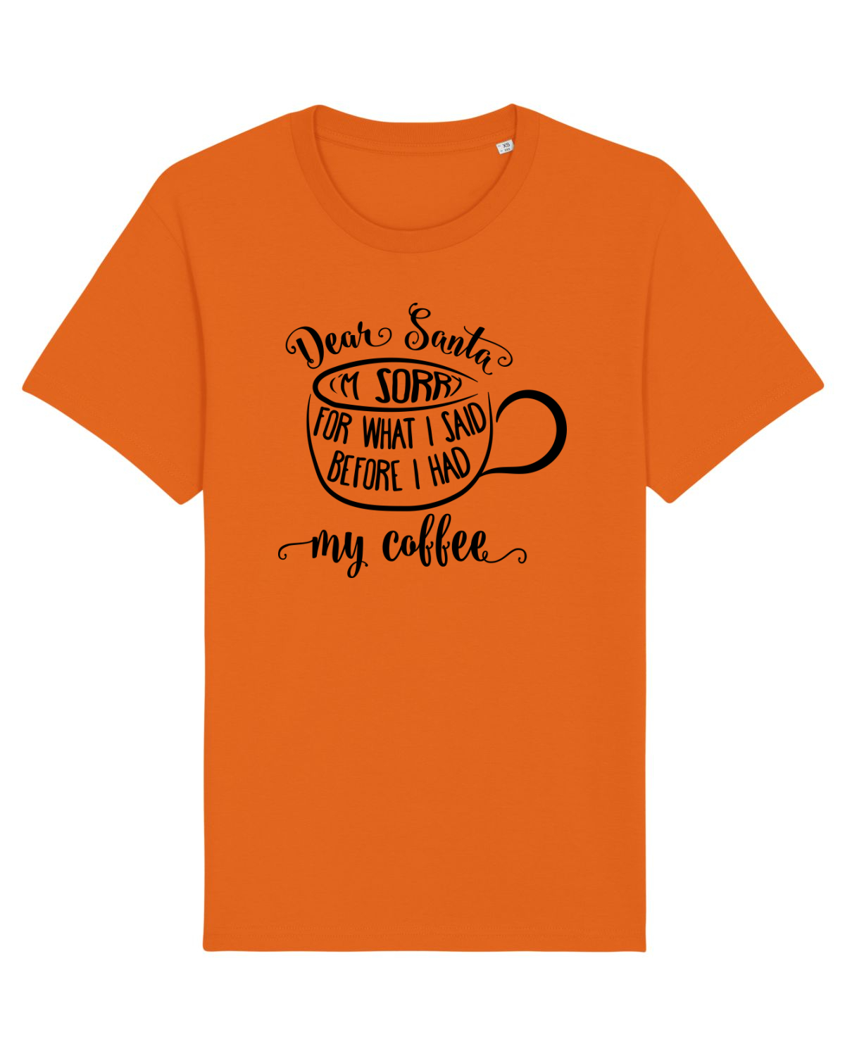 Tricou mânecă scurtă Unisex Rocker Bright Orange