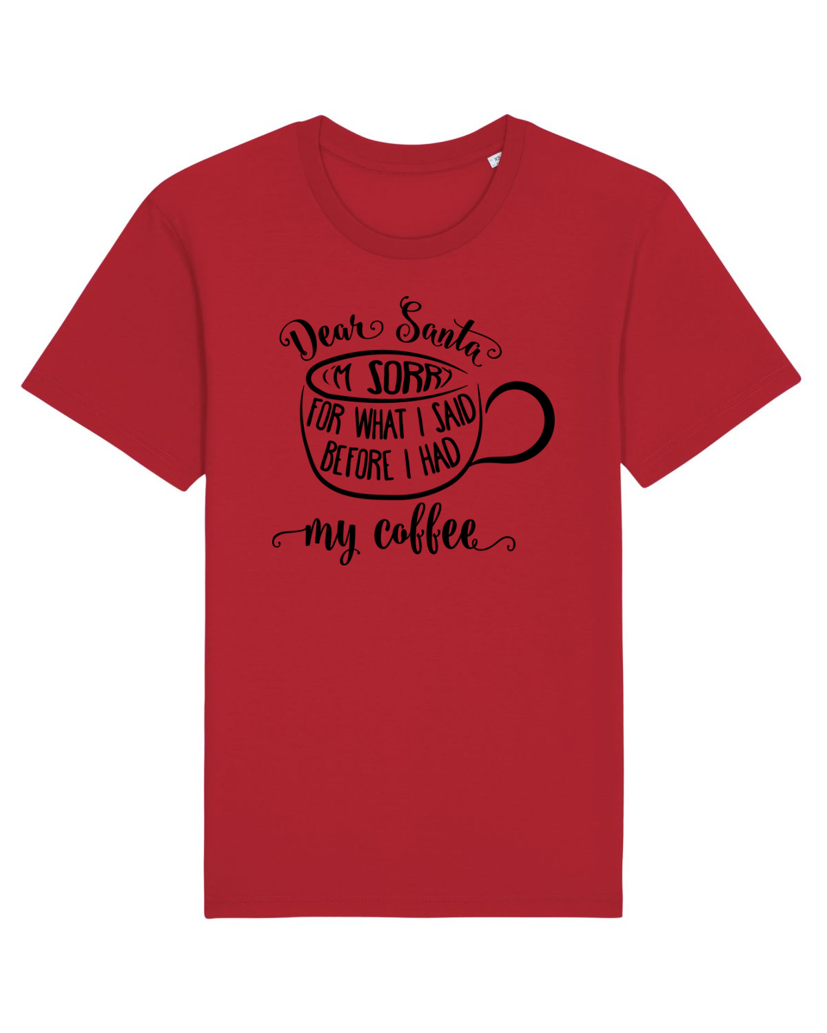 Tricou mânecă scurtă Unisex Rocker Red
