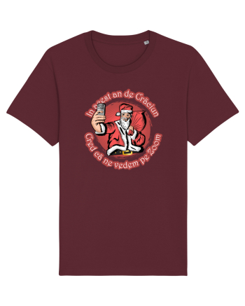 Craciun pe Zoom Burgundy