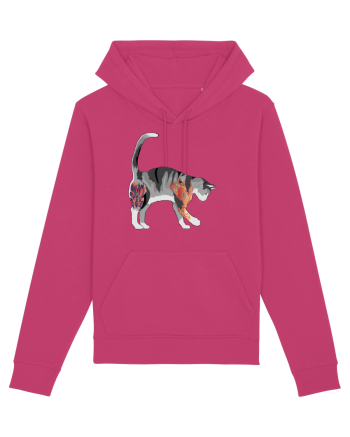 Tattooed Cat 2 Raspberry
