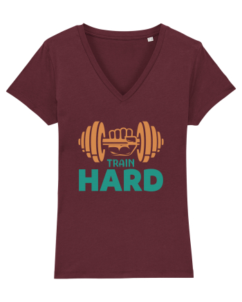 Train HARD Burgundy