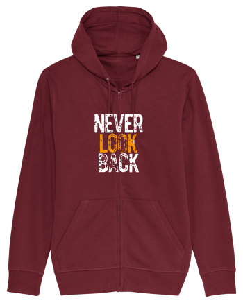 Never look back Burgundy
