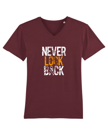 Never look back Burgundy
