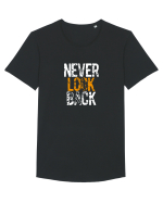 Never look back Tricou mânecă scurtă guler larg Bărbat Skater